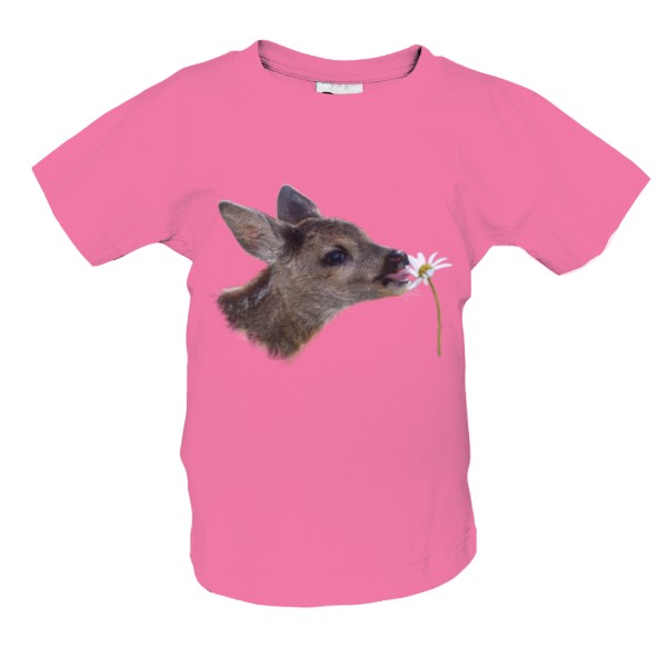 Tričko s potiskem Koloušek a kopretina