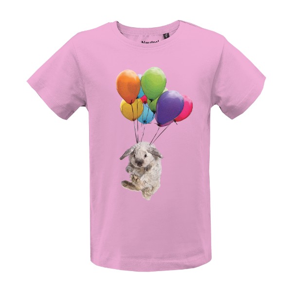 Tričko s potiskem Létající králík