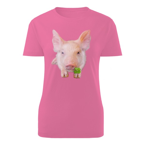 Tričko s potiskem selatko se čtyřlístkem