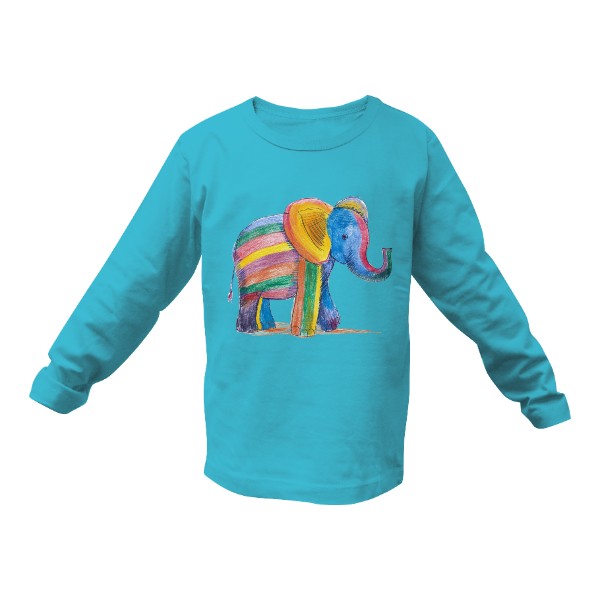 Tričko s potiskem sloník dětský